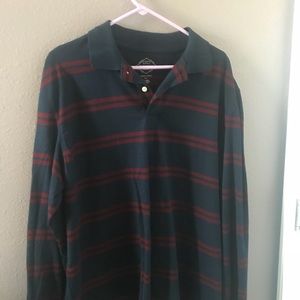 polo striped long sleeve